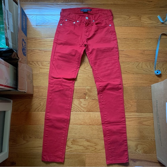 Polo Ralph Lauren Red Skinny Jeans - Picture 5 of 10